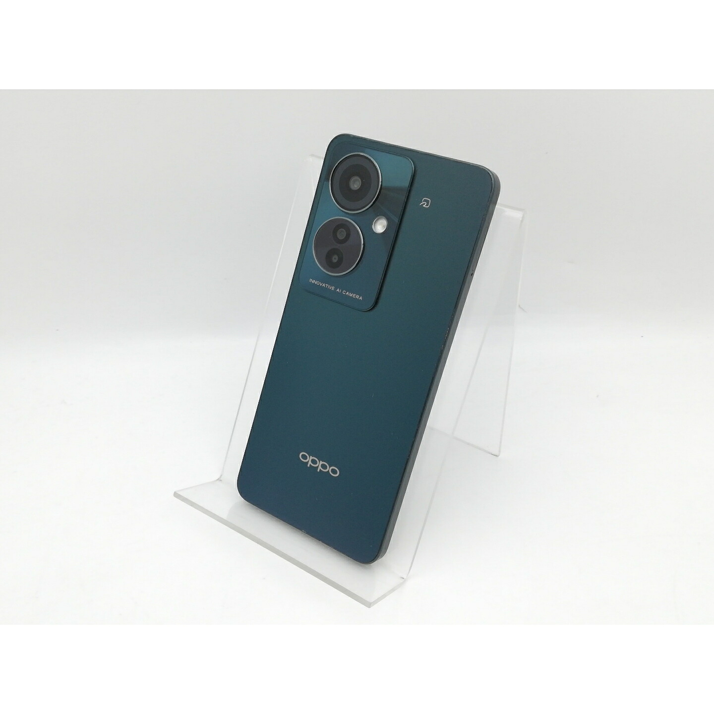 【中古】Oppo 国内版 【SIMフリー】 OPPO Reno11 A ダークグリーン 8GB 128GB CPH2603【中野】保証期間１ヶ月【ランクB】
