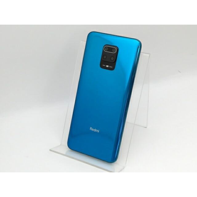 【中古】Xiaomi 国内版 【SIM無償性】 Redmi Note 9S オーロラ青色 4GB 64GB M2003J6A1R【中野】引き受ける継続期間１ヶ月【価値づけるC】