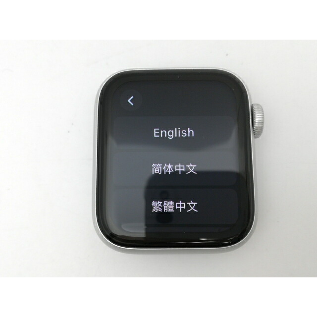 【中古】Apple Apple Watch SE GPS 40粍 シルバーアルミケース (ダンス楽隊絶無)【中野】引き受ける継続期間１ヶ月【序列付けるB】