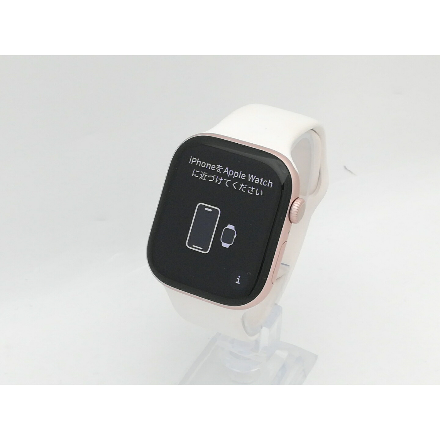 【中古】Apple Apple Watch Series10 46mm GPS ローズゴールドアルミニウムケース/ライトブラッシュスポーツバンド (S/M) MWWT3J/A【中野】保証期間１ヶ月【ランクB】