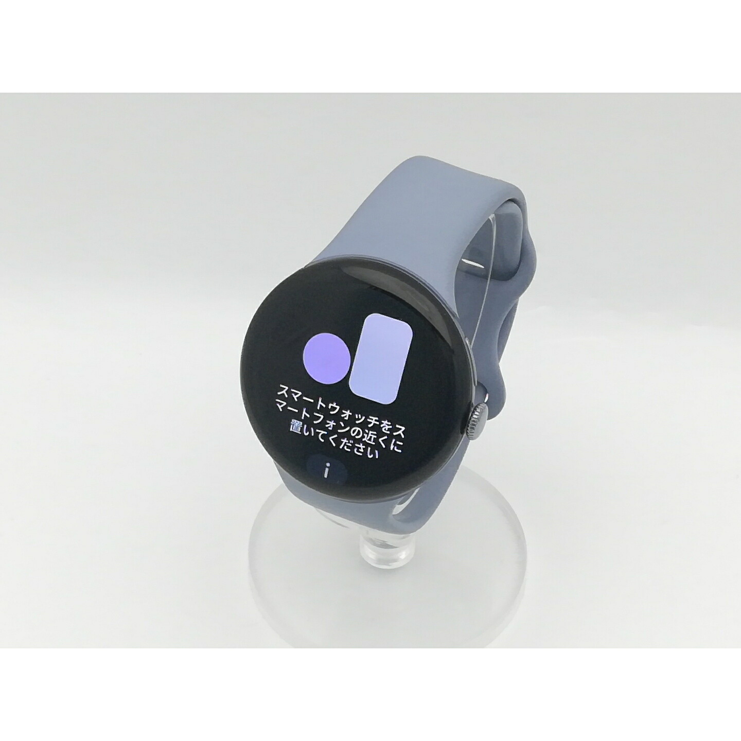 【中古】Google Pixel Watch4 Wi-Fiモデル 45mm Satin Moonstone アルミケース/Moonstone アクティブ バンド【中野】保証期間１ヶ月【ランクB】｜じゃんぱら店