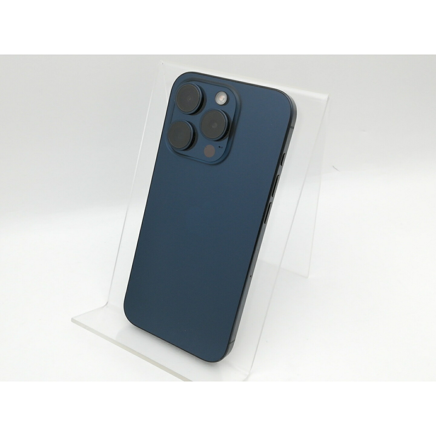 【中古】Apple 国内版 【SIMフリー】 iPhone 15 Pro 128GB ブルーチタニウム MTUA3J/A【中野】保証期間１ヶ月【ランクB】