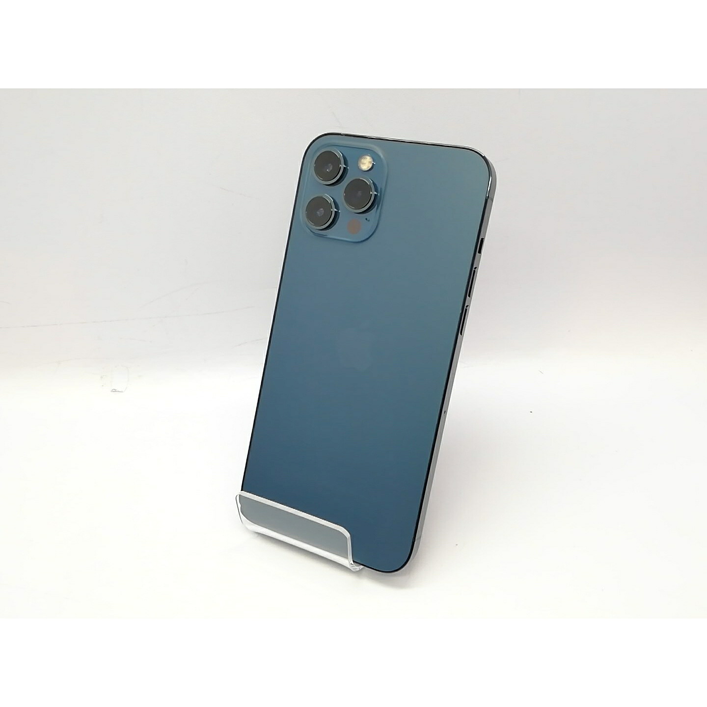 【中古】Apple SoftBank 【SIMロック解除済み】 iPhone 12 Pro Max 128GB パシフィックブルー MGCX3J/A【中野】保証期間１ヶ月【ランクC】 44,187円