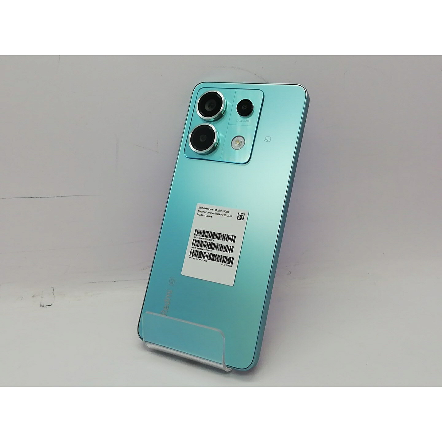 【中古】Xiaomi au 【SIMフリー】 Redmi Note 13 Pro 5G オーシャンティール 8GB 256GB XIG05【宇田川】保証期間１ヶ月【ランクA】