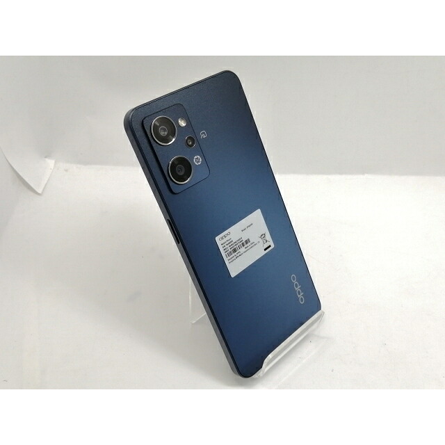 【中古】Oppo 国内版 【SIM無償性】 OPPO Reno7 A スターリーブラック 6GB 128GB CPH2353【宇田川】引き受ける継続期間１ヶ月【序列付けるB】