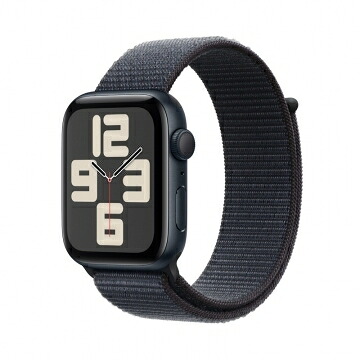 【未使用】Apple Apple Watch SE2 44mm GPS ミッドナイトアルミニウムケース/インクスポーツループ MXEP3J/A【宇田川】保証期間３ヶ月