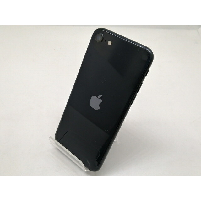 【中古】Apple モバイル 【SIMフリー】 iPhone SE（第3世代） 128GB ミッドナイト MMYF3J/A【宇田川】保証期間１ヶ月【ランクC】