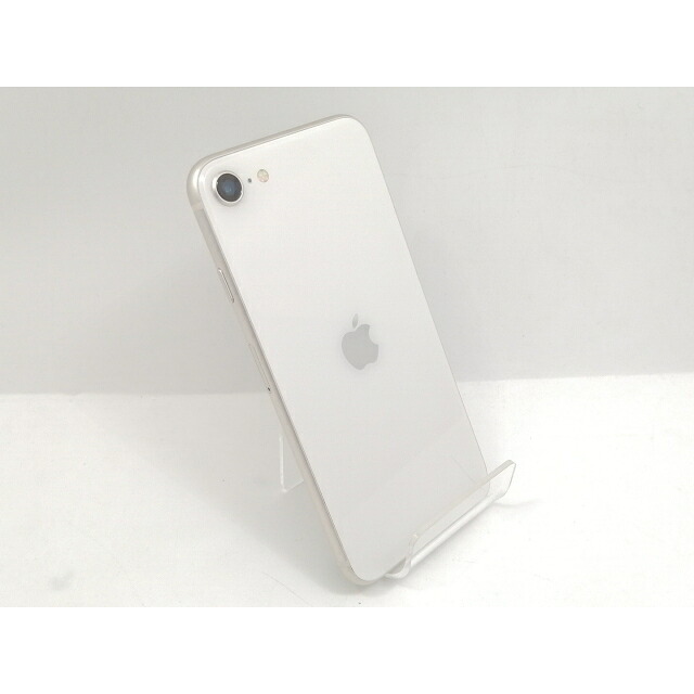 【中古】Apple SoftBank 【SIM無償性】 iPhone SE（第3時人） 64GB はやりっ児点火装置 MMYD3J/A【宇田川】引き受ける継続期間１ヶ月【価値づけるB】