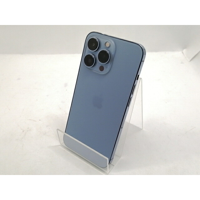 【中古】Apple 国内版 【SIMフリー】 iPhone 13 Pro 128GB シエラブルー MLUK3J/A【宇田川】保証期間１ヶ月【ランクC】｜じゃんぱら店