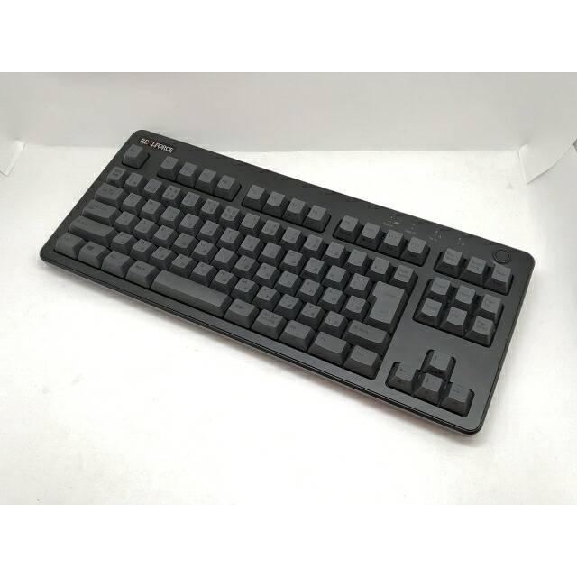 【中古】東プレ REALFORCE R3 R3HC11 [有線\u0026無線電話/テンキー受け答え/日本語割りつける/黒いこと/静音/45g]【宇田川】引き受ける継続期間１週
