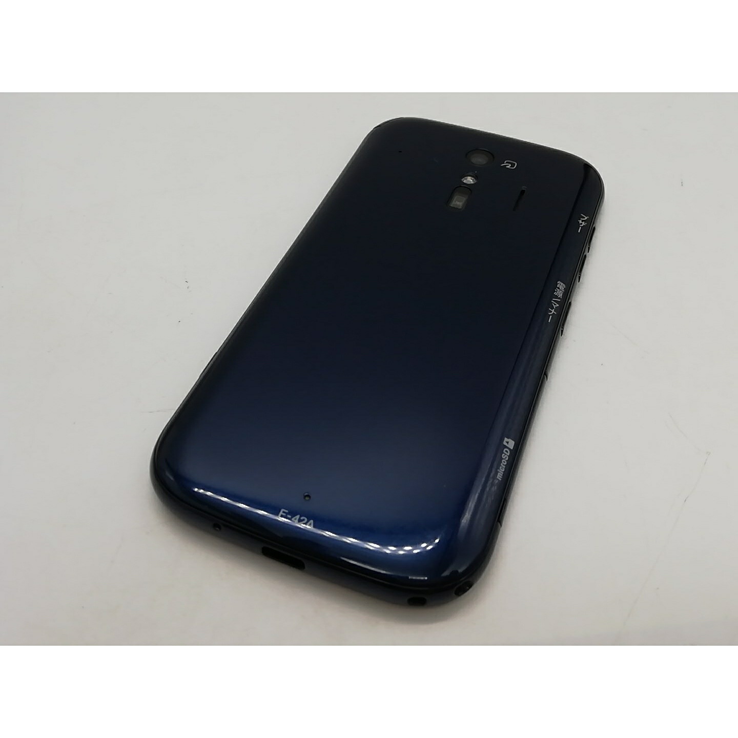 富士通 - 超美品F-02JらくらくホンネイビーSIMロック解除済み 富士通 docomo らくらくホン F-02J ネイビー SIMロック解除済