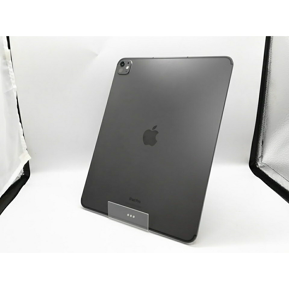 【中古】Apple 国内版 【SIM無償性】 13in iPad Pro（M4/2024） 256GB 間隔文字黒いこと 標準尺度硝子 MVXR3J/A【道玄坂】引きうける継続期間１ヶ月【位置づけるB】