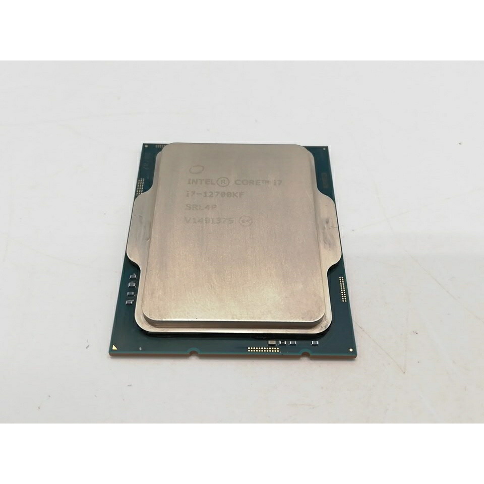 【中古】Intel Core i7-12700KF(3.6GHz) Bulk LGA1700/12C(P:8C/E:4C)/20T/L3 25M/PBP125W【道玄坂】引きうける継続期間１週