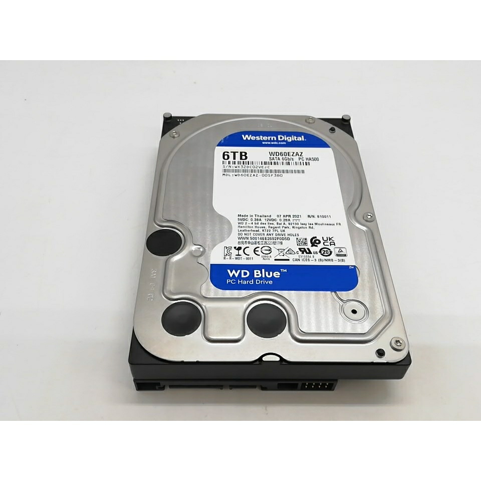 楽天市場】◇Western Digital WD60EAAZ 6TB 3.5インチ SATA HDD