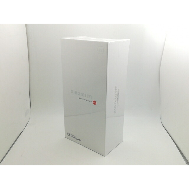 【未使用】Xiaomi 国内版 【SIMフリー】 Xiaomi 17T ブルー 12GB 256GB【新橋】保証期間3ヶ月|じゃんぱら店