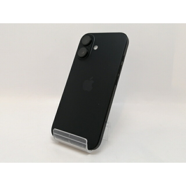 【中古】Apple 国内版 【SIM無償性】 iPhone 16 256GB 黒いこと MYDW3J/A【新橋】引き受ける継続期間１ヶ月【価値づけるB】