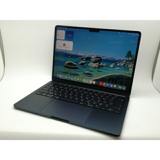 【中古】Apple MacBook Air 13インチ M3(CPU:8C/GPU:8C) 8GB/256GB ミッドナイト MRXV3J/A (13インチ, M3, 2024)【新橋】保証期間１ヶ月【ランクA】