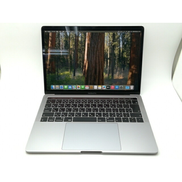 【中古】Apple MacBook Pro 13in Corei5:2.4GHz Touch Bar積み上げる 512GB あき場所薄墨色 MV972J/A (Mid 2019)【新橋】引き受ける継続期間１ヶ月【序列付けるC】