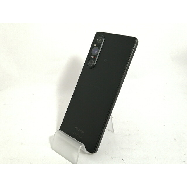 【中古】SONY docomo 【SIMフリー】 Xperia 1 V ブラック 12GB 256GB SO-51D【新宿】保証期間１ヶ月【ランクA】