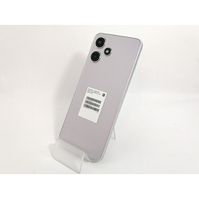 【中古】Xiaomi UQmobile 【SIM無償性】 Redmi 12 5G 4GB 128GB ポーラーしろがね色 XIG03【新宿】引き受ける継続期間１ヶ月【序列付けるA】