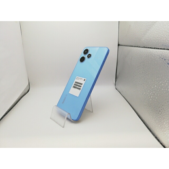 【中古】Xiaomi UQmobile 【SIM無償性】 Redmi 12 5G 4GB 128GB 天の原青碧 XIG03【新宿】引きうける継続期間１ヶ月【位置づけるA】