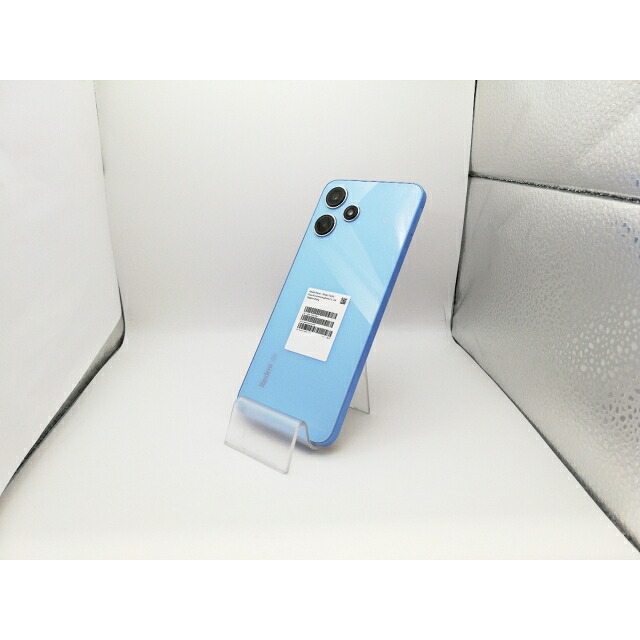 【中古】Xiaomi UQmobile 【SIM無償性】 Redmi 12 5G 4GB 128GB 天の原青碧 XIG03【新宿】引きうける継続期間１ヶ月【位置づけるA】