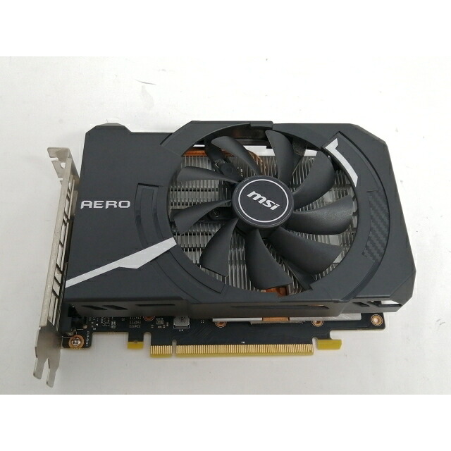 【中古】MSI GeForce GTX 1660 Ti AERO ITX 6G OC GTX1660Ti/6GB(GDDR6)/PCI-E【新宿】引き請ける継続期間１週