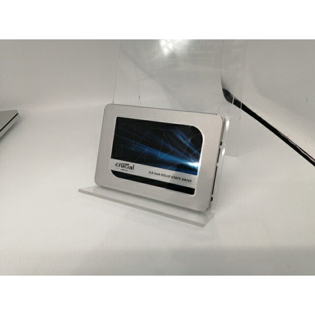 【中古】Crucial MX500 CT500MX500SSD1 500GB/SSD/6GbpsSATA/2018年1月/3D TLC【新宿】引きうける継続期間１週