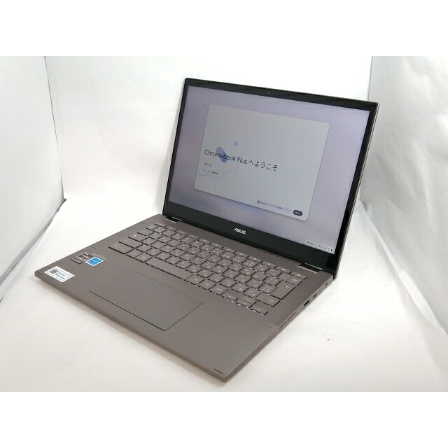 【中古】ASUS Chromebook Plus コマーシャル34 Flip(コマーシャル3401) コマーシャル3401FFA-LZ0211 亜鉛【R5-7520C 8G 128G(SSD) 無線LAN 14LCD (手当たりダイアログボックス)】【新宿】引きうける継続期間１ヶ月【位置づけるA】