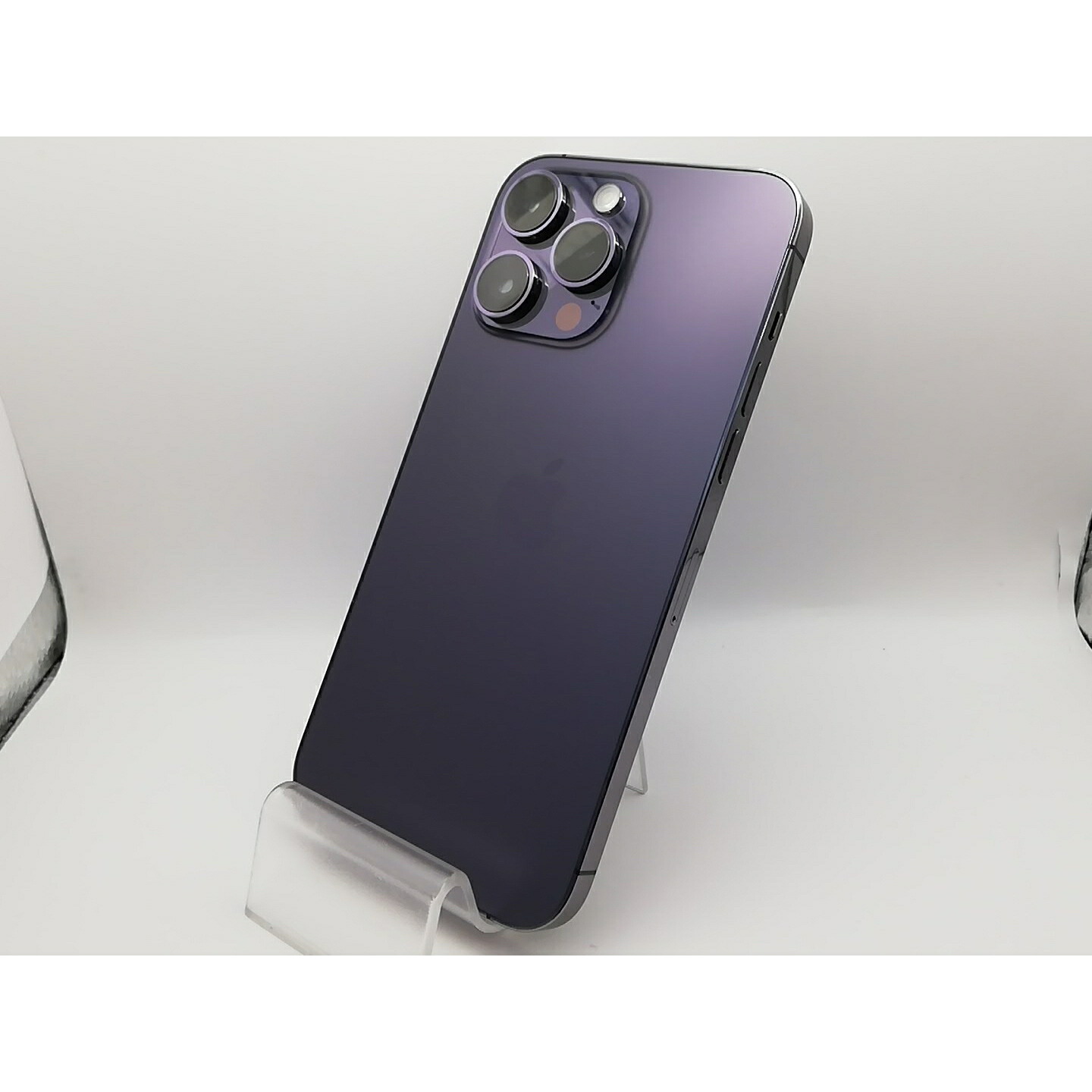 【中古】Apple 国内版 【SIM無償性】 iPhone 14 Pro Max 256GB ディープパープル MQ9E3J/A【新宿】引き請ける継続期間１ヶ月【位置づけるC】