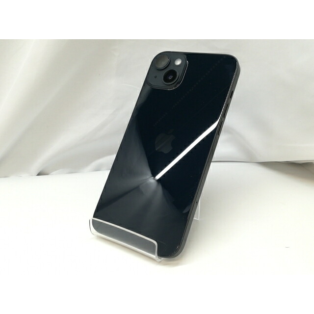 【中古】Apple au 【SIMフリー】 iPhone 14 Plus 128GB ミッドナイト MQ4A3J/A【新宿】保証期間1ヶ月【ランクB】