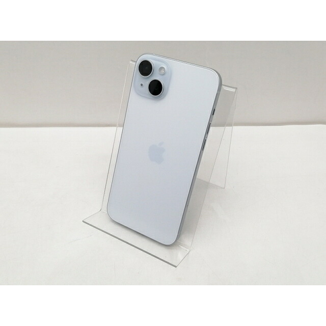 【中古】Apple 国内版 【SIM無償性】 iPhone 15 Plus 256GB 青色 MU0N3J/A【新宿】引き受ける継続期間１ヶ月【価値づけるA】