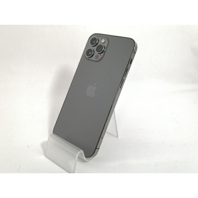 【中古】Apple 国内版 【SIMフリー】 iPhone 12 Pro 256GB グラファイト MGM93J/A【新宿】保証期間１ヶ月【ランクA】｜じゃんぱら店