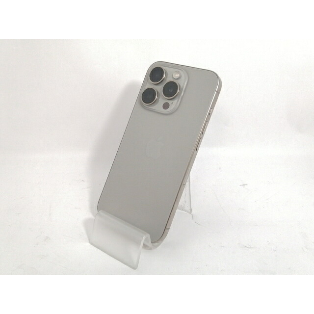 【中古】Apple 海外版 【SIMフリー】 iPhone 15 Pro 512GB ナチュラルチタニウム【新宿】保証期間1ヶ月【ランクC】|じゃんぱら店