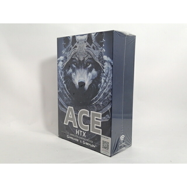【未当て嵌める】GWolves HTX ACE ゲーミングマウス 無線電話 36g 超軽さ 無線電話 黒いこと【新宿】引き受ける継続期間１週