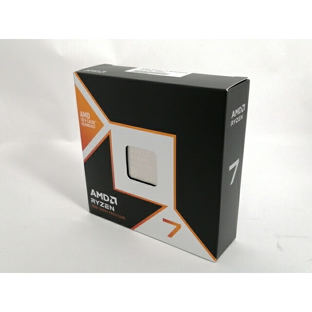【未使用】AMD Ryzen 7 9850X3D (4.7GHz/TC:5.6GHz) BOX AM5/8C/16T/L3 96MB/Radeon Graphics/TDP 120W【新宿】保証期間1週間|じゃんぱら店