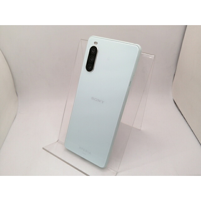 【中古】SONY au 【SIMロック解除済み】 Xperia 10 II ミント 4GB 64GB SOV43【三宮駅前】保証期間１ヶ月【ランクB】