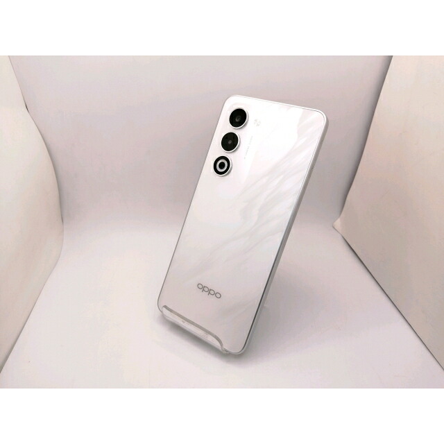 【中古】Oppo au 【SIM無償性】 OPPO A5 5G 4GB 128GB 白いこと OPG06【三宮駅前】引き受ける継続期間１ヶ月【序列付けるA】