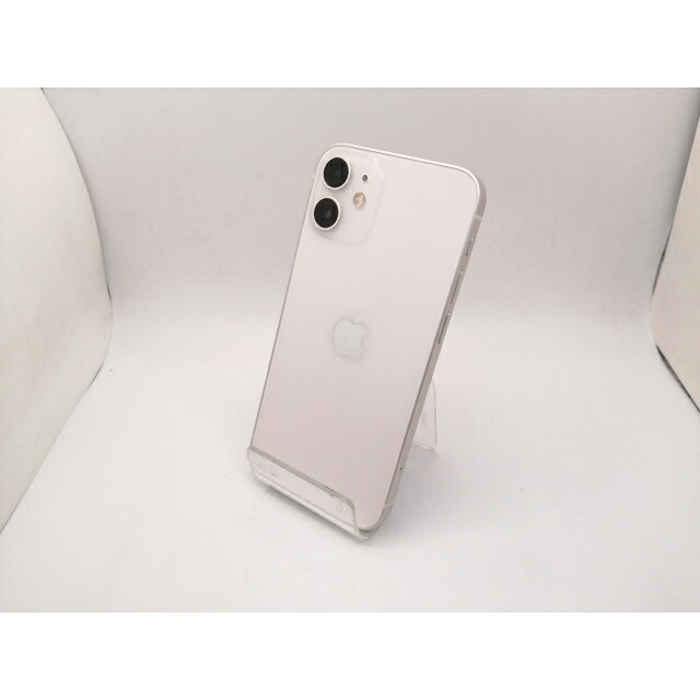 【中古】Apple SoftBank 【SIMロック解除済み】 iPhone 12 mini 64GB ホワイト MGA63J/A【三宮駅前】保証期間１ヶ月【ランクA】