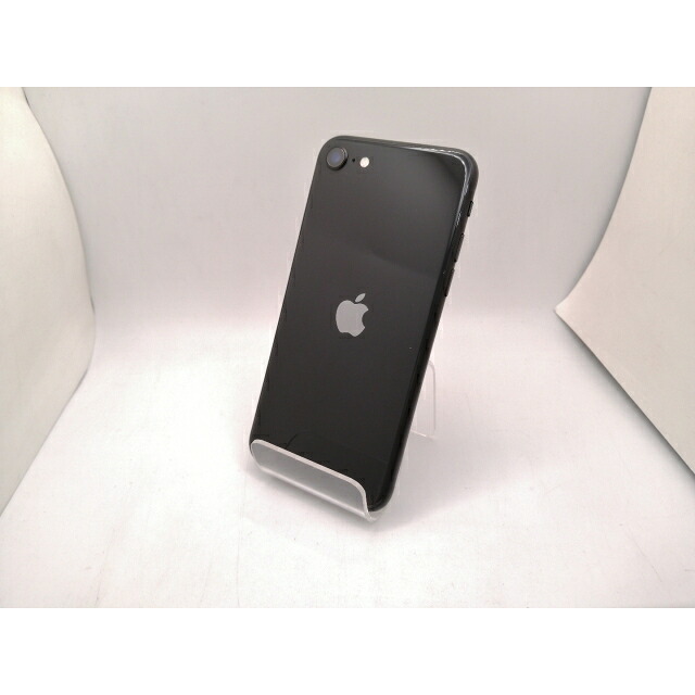 【中古】Apple docomo 【SIM鍵を掛ける取りけす済み】 iPhone SE（第2時人） 128GB 黒いこと MHGT3J/A（後期型番）【三宮駅前】引き受ける継続期間１ヶ月【序列付けるC】