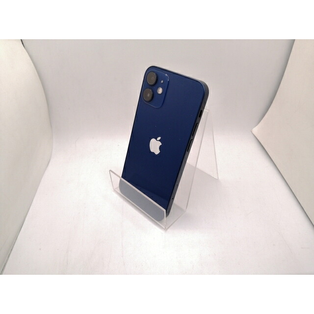 【中古】Apple SoftBank 【SIMロック解除済み】 iPhone 12 mini 64GB ブルー MGAP3J/A【三宮駅前】保証期間１ヶ月【ランクB】