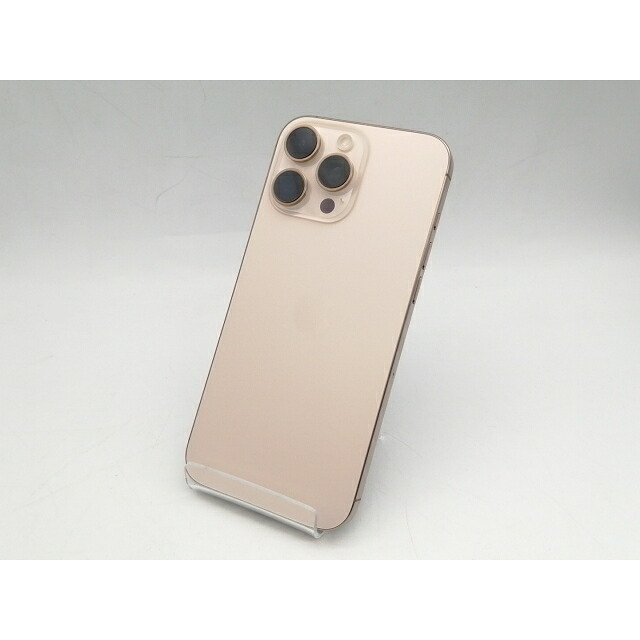【中古】Apple 国内版 【SIMフリー】 iPhone 16 Pro Max 256GB デザートチタニウム MYWJ3J/A【三宮駅前】保証期間１ヶ月【ランクA】