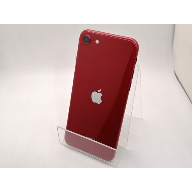 【中古】Apple SoftBank 【SIM無償性】 iPhone SE（第3時人） 64GB (PRODUCT)RED MMYE3J/A【三宮駅前】引き請ける継続期間１ヶ月【序列付けるC】