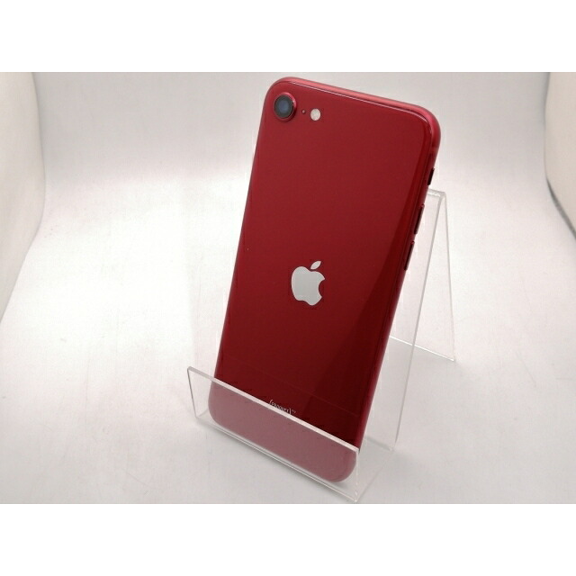 【中古】Apple SoftBank 【SIM無償性】 iPhone SE（第3時人） 64GB (PRODUCT)RED MMYE3J/A【三宮駅前】引き請ける継続期間１ヶ月【序列付けるB】