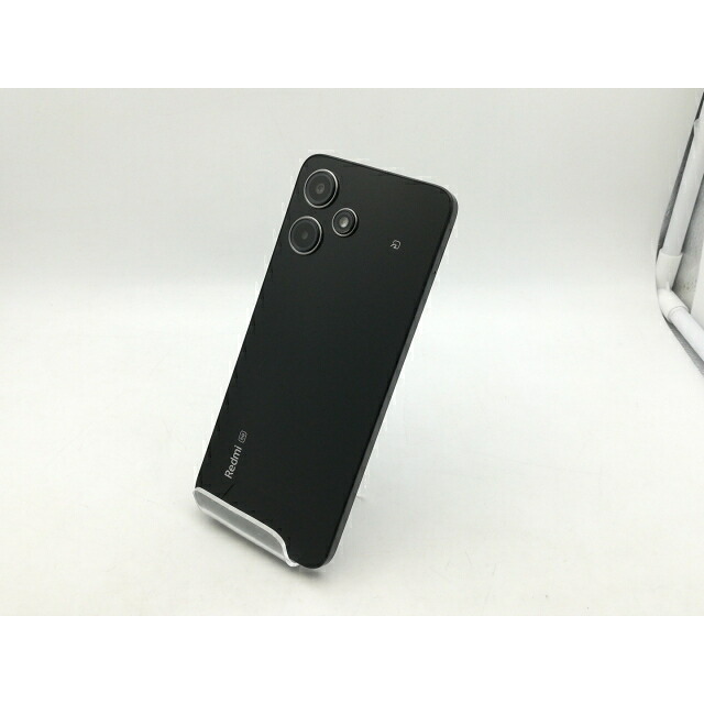 【中古】Xiaomi au 【SIM無償性】 Redmi 12 5G 4GB 128GB 夜夜中黒いこと XIG03【神戸】引き受ける継続期間１ヶ月【序列付けるB】