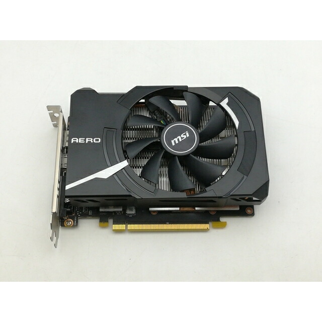 【中古】MSI GeForce GTX 1660 SUPER AERO ITX OC GTX1660Super/6GB(GDDR6)/PCI-E【神戸】引きうける継続期間１週