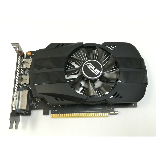 【中古】ASUS PH-GTX1050TI-4G GTX1050Ti/4GB(GDDR5)/PCI-E【神戸】引きうける継続期間１週