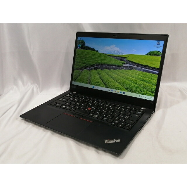 【中古】Lenovo ThinkPad X390 20Q00002JP 黒いこと【i5-8265U 8G 256G(SSD) 無線LAN 13LCD(1920x1080)】【神戸】引き受ける継続期間１ヶ月【序列付けるC】
