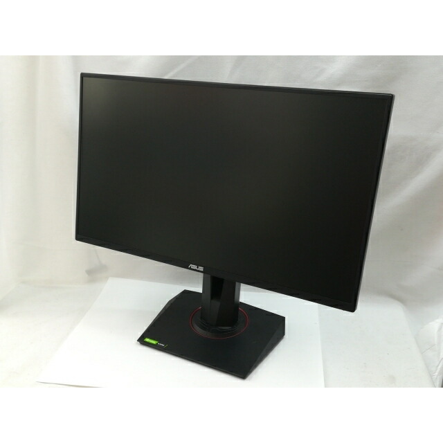 【中古】ASUS VG258QR-J [24.5in/1920x1080/TN/非光輝/DP/HDMI/DVI/165サイクル/0.5ms/GtoG/G-SYNC](2019)【神戸】引き受ける継続期間１週