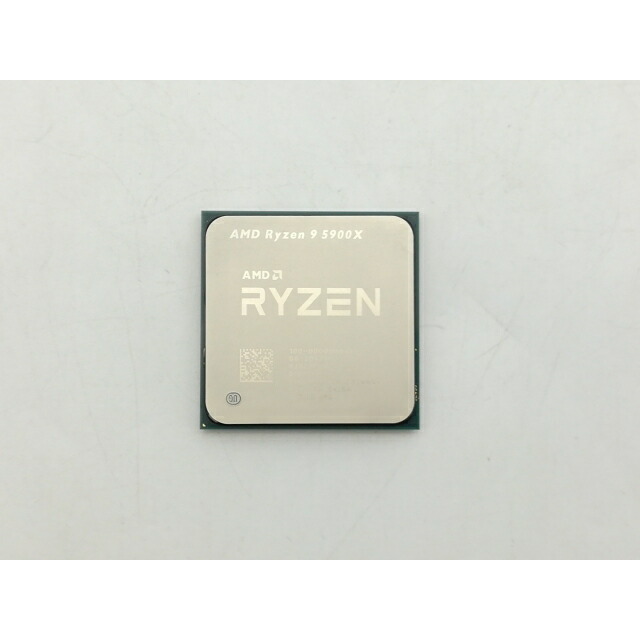 【中古】AMD Ryzen 9 5900X (3.7GHz/TC:4.8GHz) bulk AM4/12C/24T/L3 64MB/TDP 105W【神戸】引きうける継続期間１週